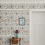 House of Hackney Alice In Wonderland wallpaper in Ecru – SKU 1-WA-ALI-DI-ACH-XXX