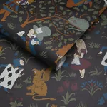 House of Hackney Alice In Wonderland wallpaper in Noir – SKU 1-WA-ALI-DI-NOI-XXX