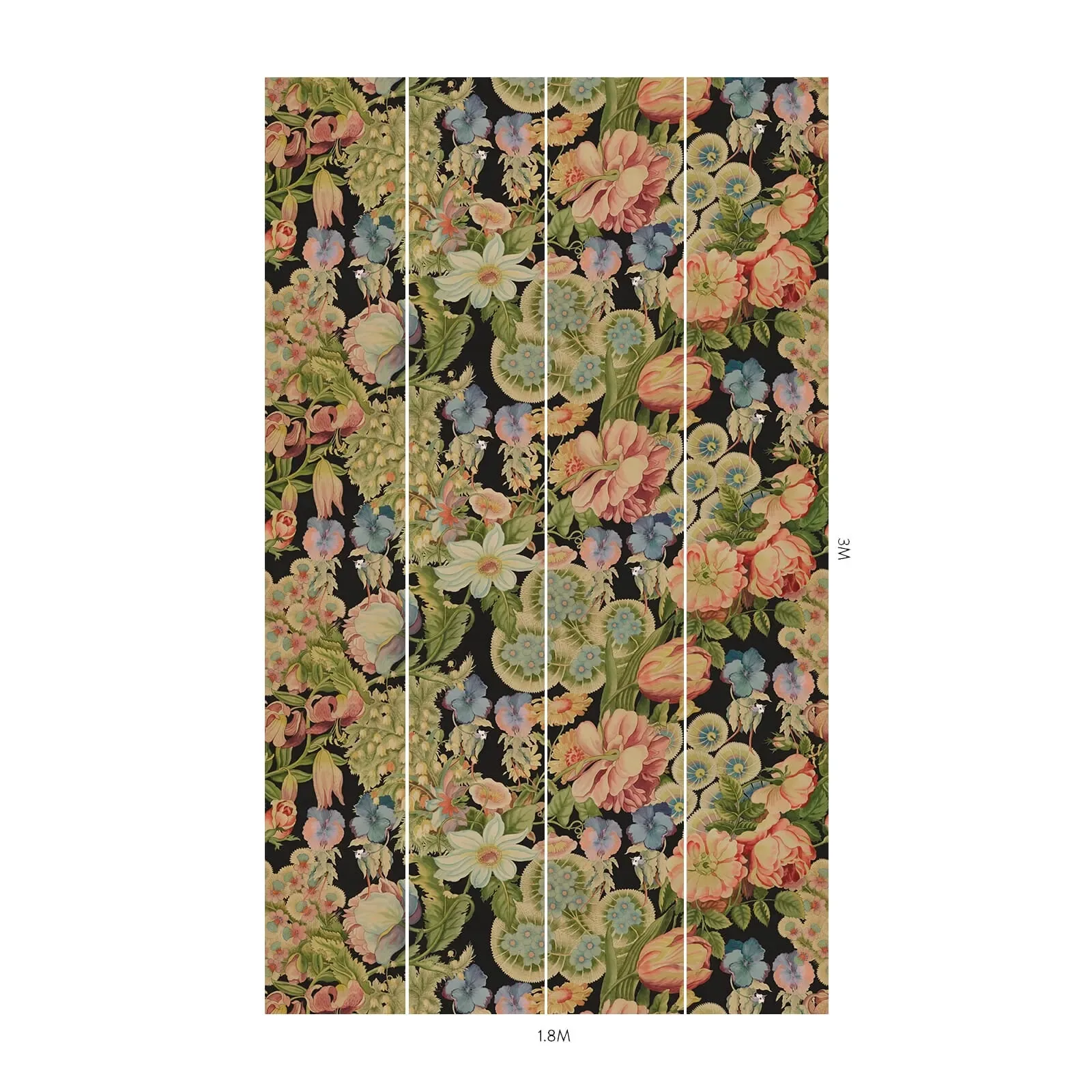 House of Hackney Amatoria Magna Wallpaper – Noir | Wallpaper Twins House of Hackney Amatoria Magna wallpaper in Noir – SKU 1-WA-AMM-DI-NOI-XXX
