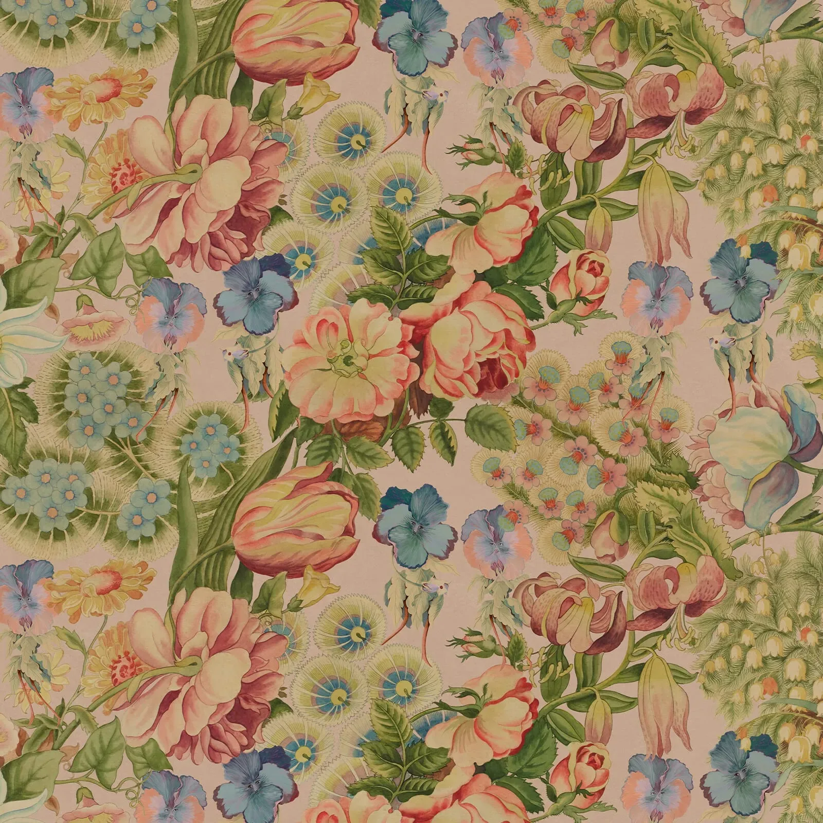 House of Hackney Amatoria wallpaper in Tourmaline – SKU 1-WA-AMT-DI-TOU-XXX