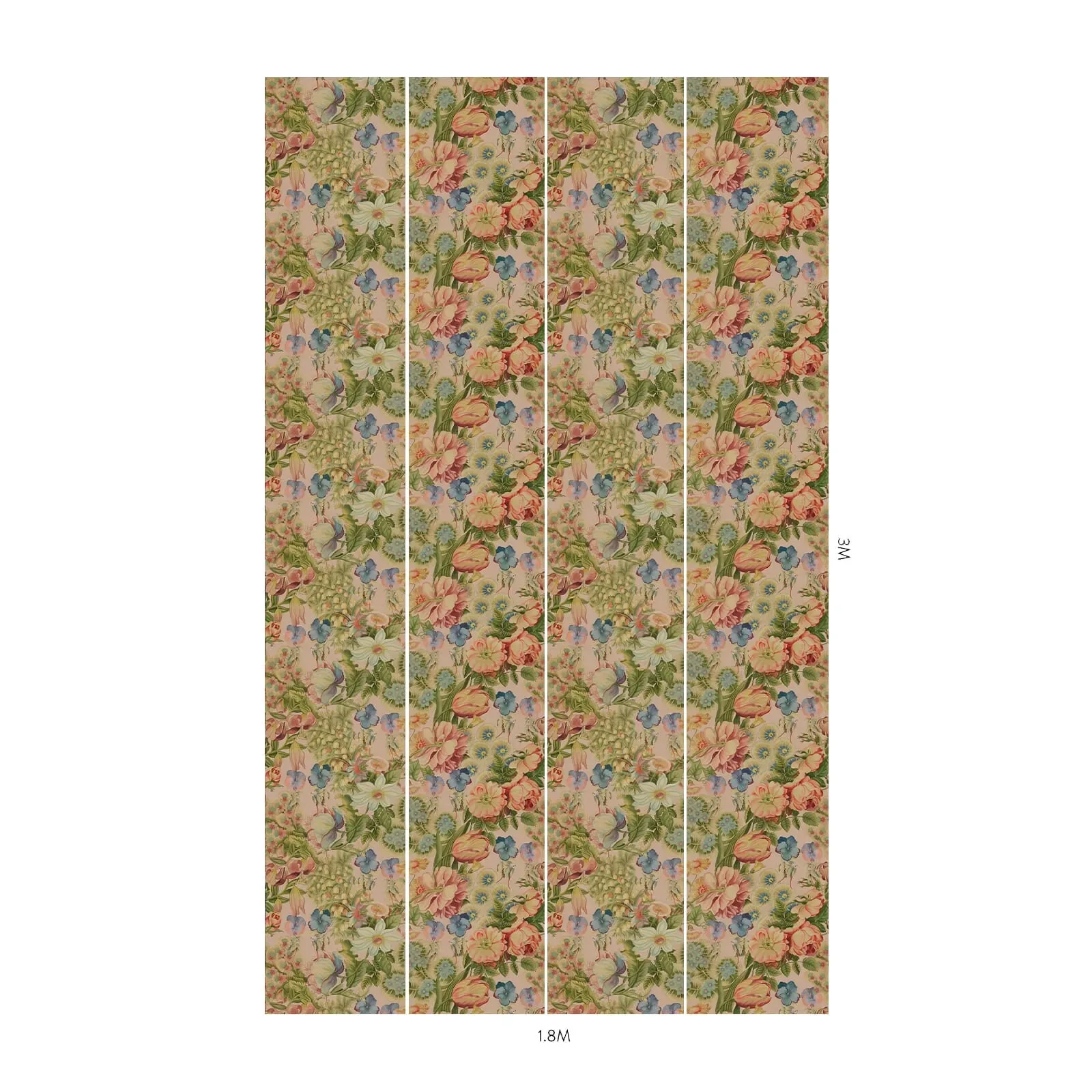 House of Hackney Amatoria Wallpaper – Tourmaline | Wallpaper Twins House of Hackney Amatoria wallpaper in Tourmaline – SKU 1-WA-AMT-DI-TOU-XXX