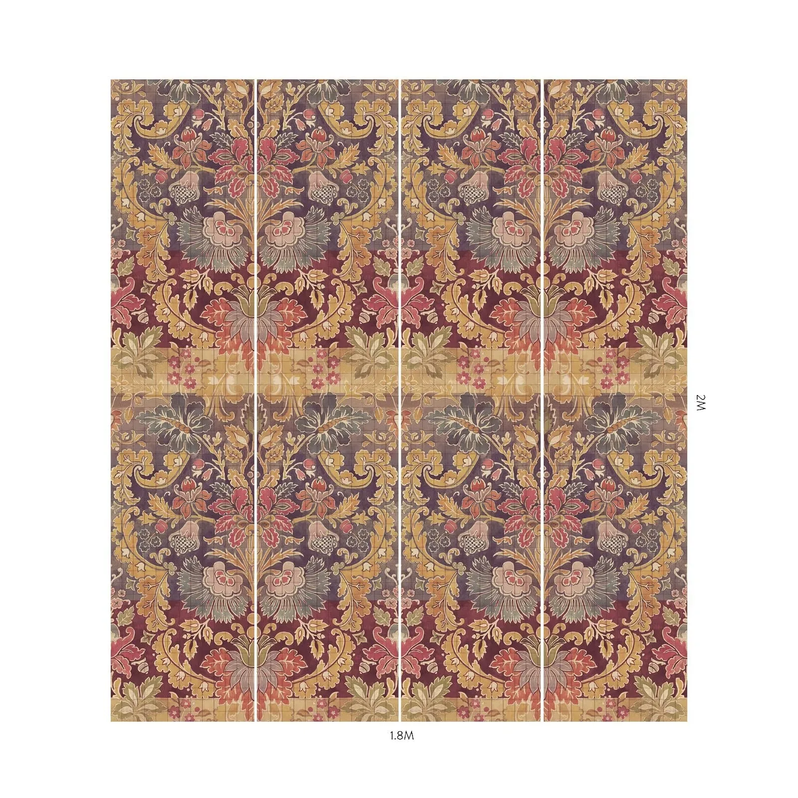 House of Hackney Andastra wallpaper in Almandine – SKU 1-WA-AND-DI-ALM-XXX