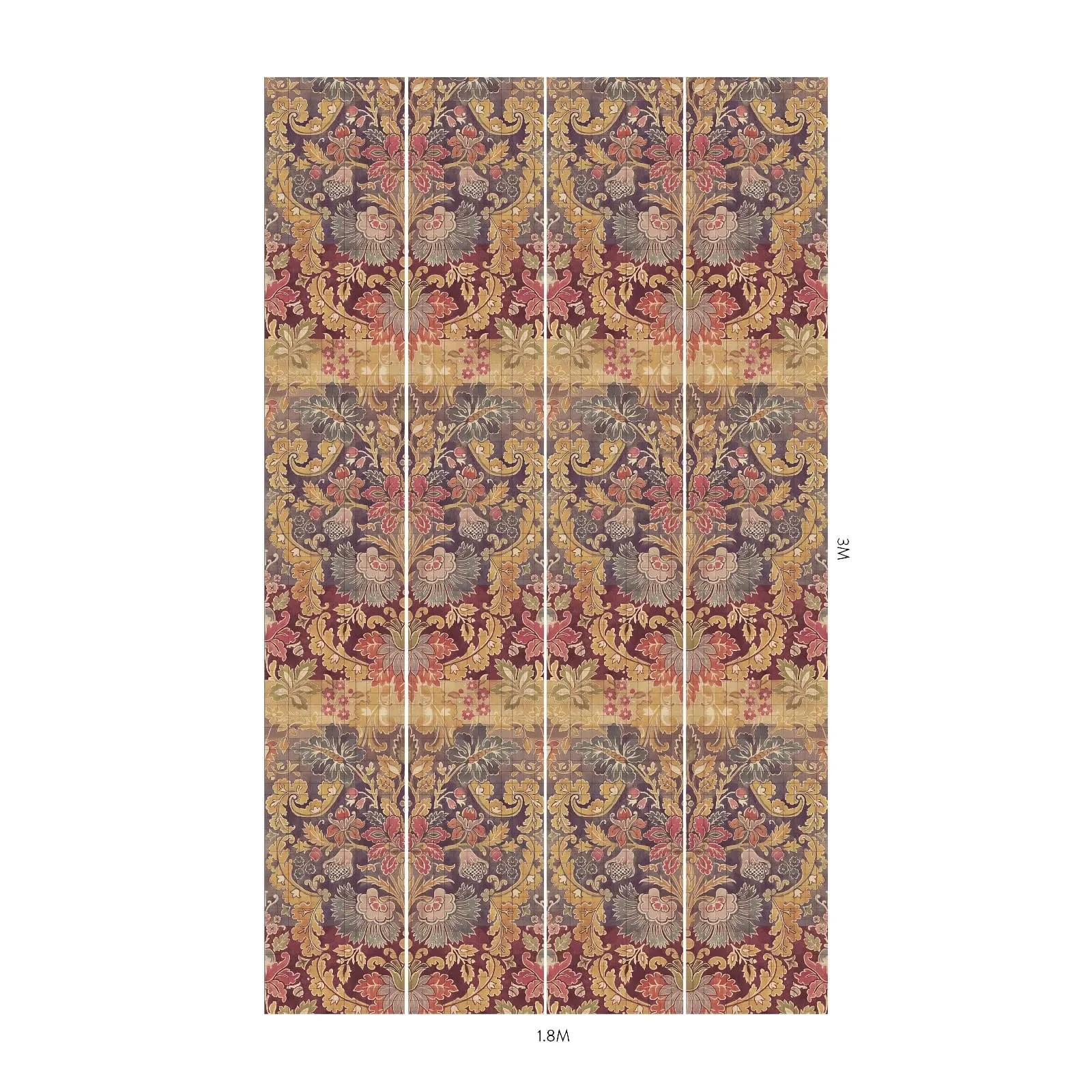 House of Hackney Andastra wallpaper in Almandine – SKU 1-WA-AND-DI-ALM-XXX
