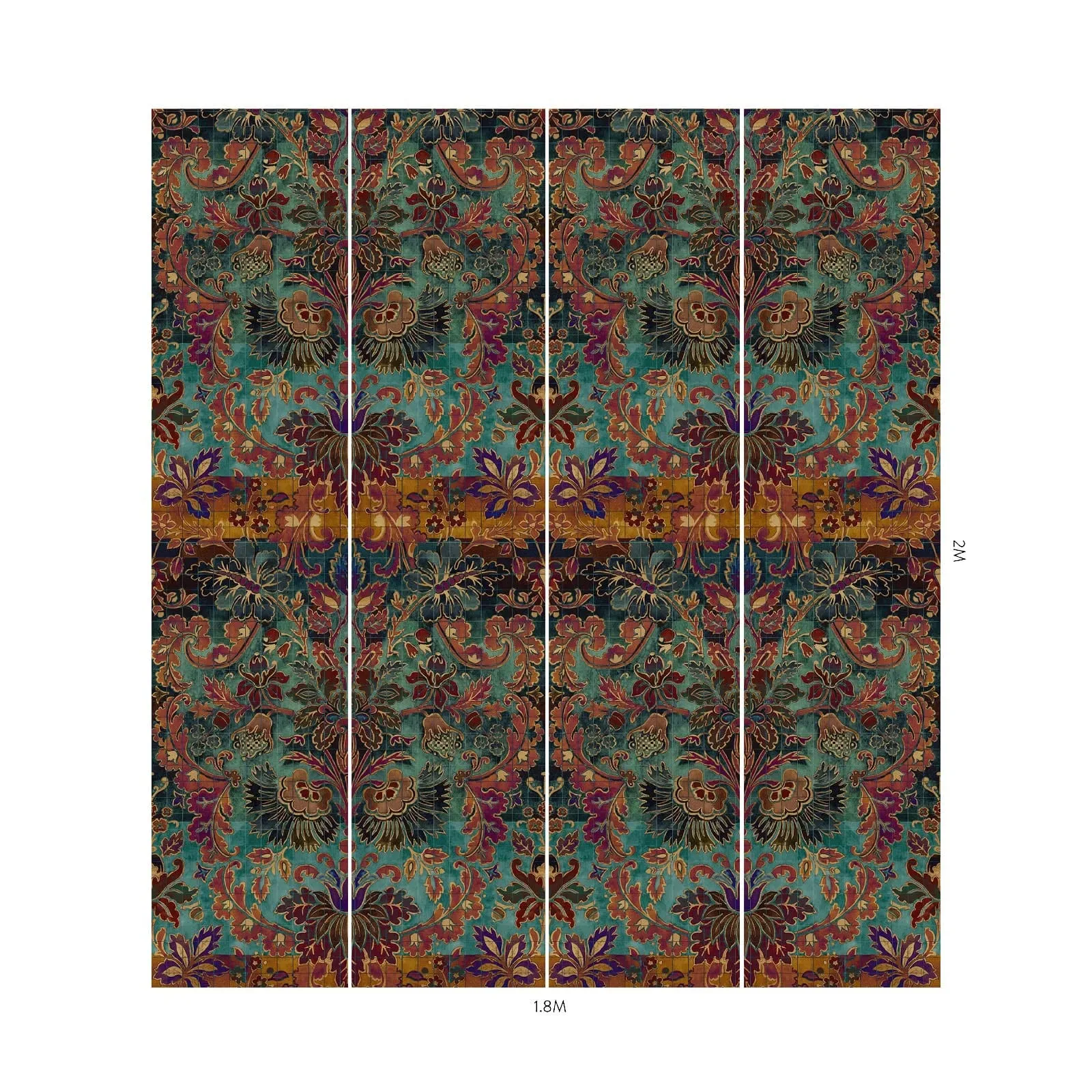 House of Hackney Andastra Wallpaper – Amazonite | Wallpaper Twins House of Hackney Andastra wallpaper in Amazonite – SKU 1-WA-AND-DI-AMA-XXX