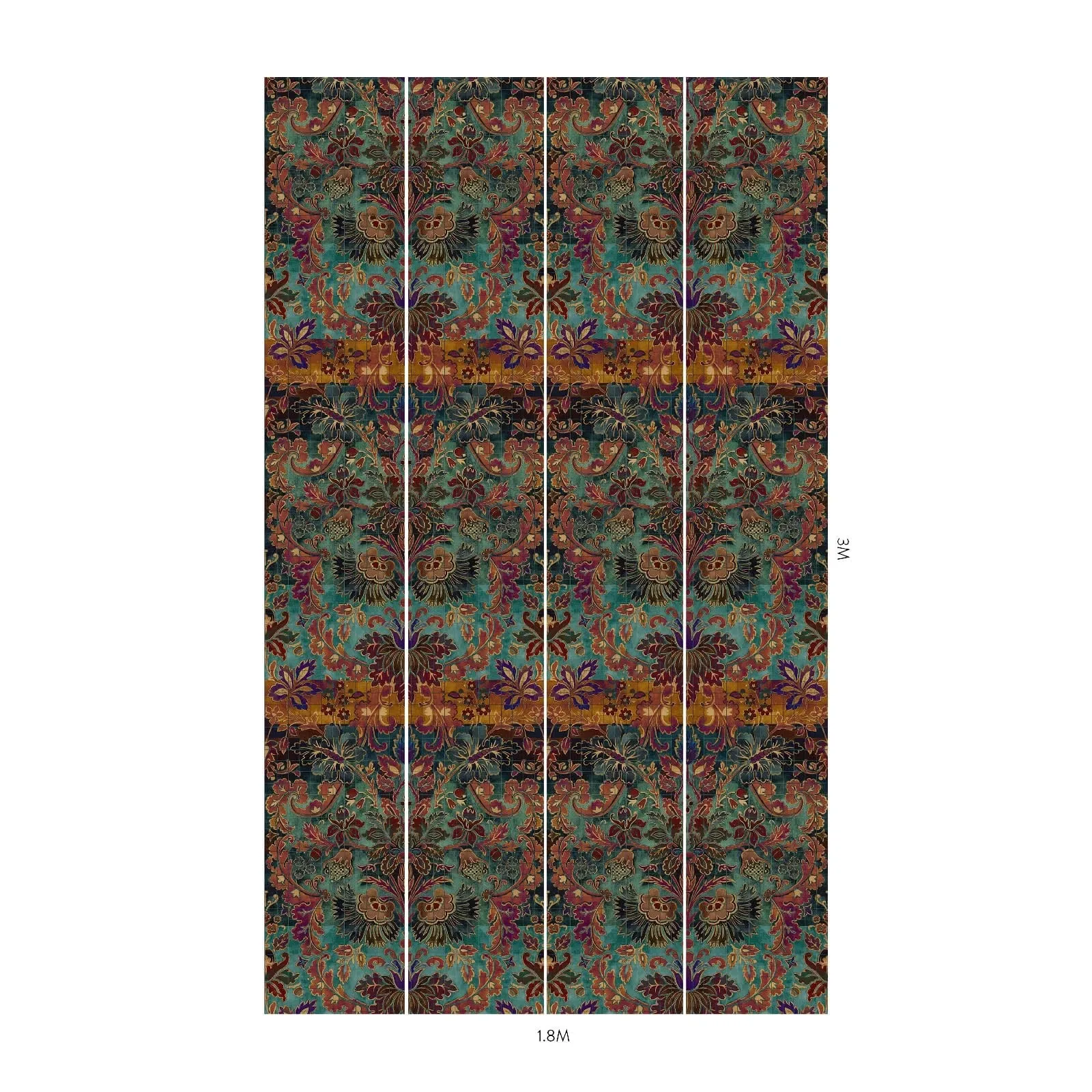 House of Hackney Andastra Wallpaper – Amazonite | Wallpaper Twins House of Hackney Andastra wallpaper in Amazonite – SKU 1-WA-AND-DI-AMA-XXX
