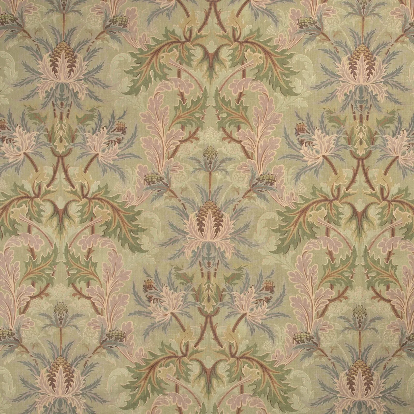 House of Hackney Aquifolia wallpaper in Apple – SKU 1-WA-AQF-DI-APP-XXX