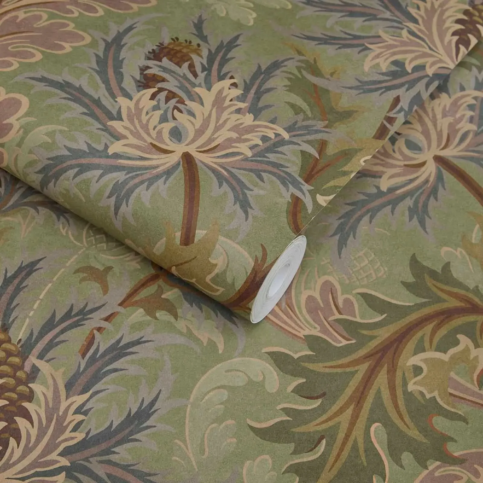 House of Hackney Aquifolia Wallpaper – Apple | Wallpaper Twins House of Hackney Aquifolia wallpaper in Apple – SKU 1-WA-AQF-DI-APP-XXX