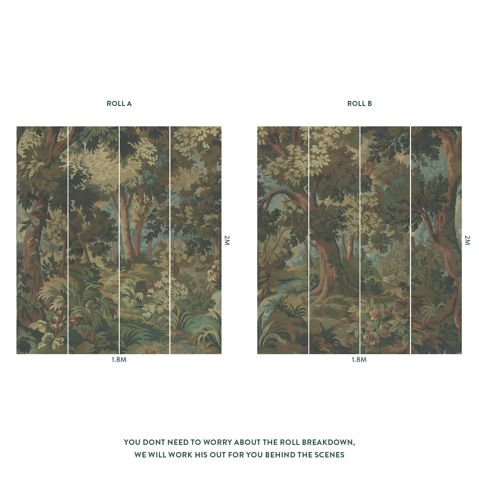 House of Hackney Arborea wallpaper in Autumn – SKU 1-WA-ARB-DI-AUT-XXX