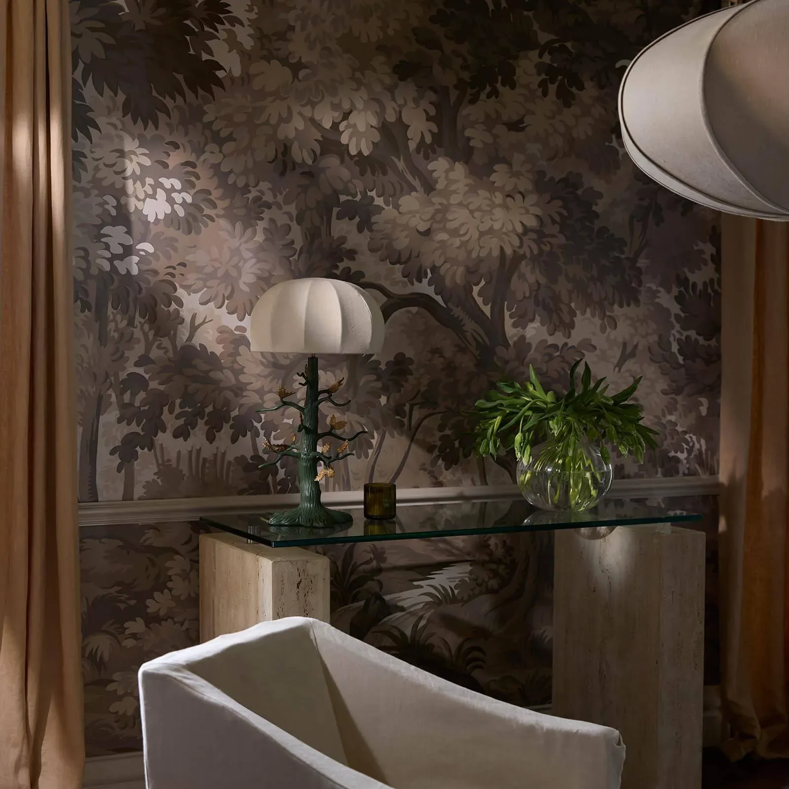 House of Hackney Arborea wallpaper in Earth – SKU 1-WA-ARB-DI-TRA-XXX