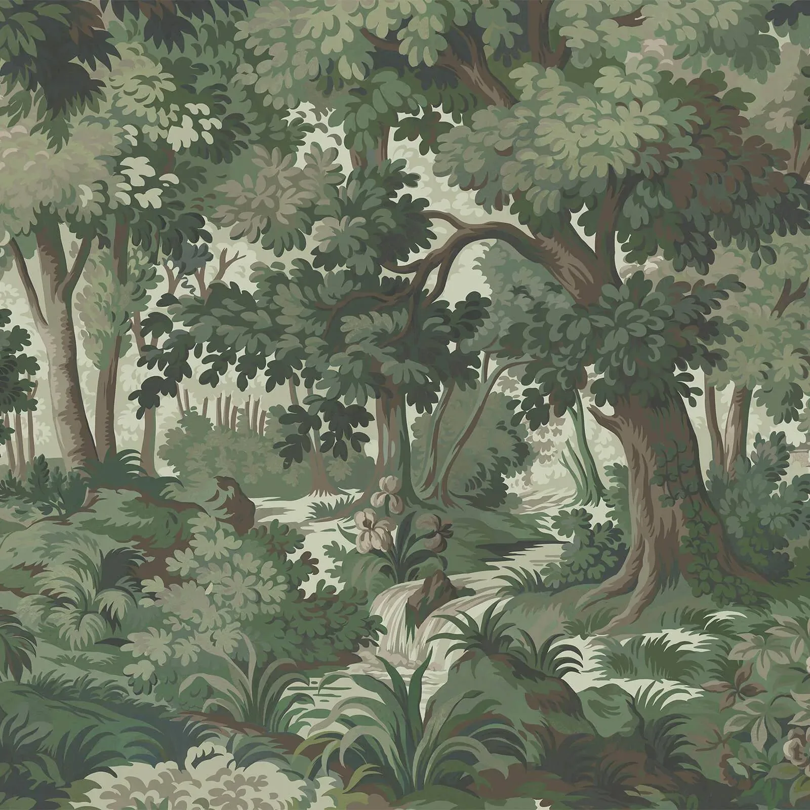 House of Hackney Arborea wallpaper in Verde – SKU 1-WA-ARB-DI-VER-XXX