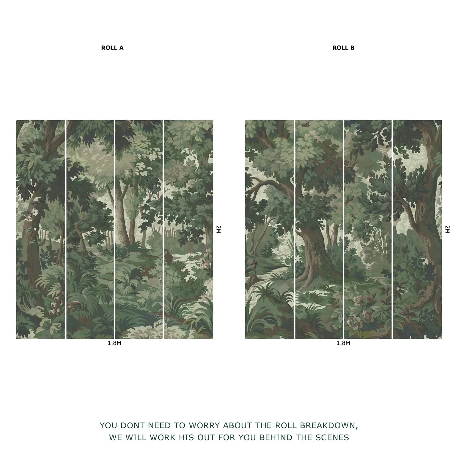 House of Hackney Arborea Wallpaper – Verde | Wallpaper Twins House of Hackney Arborea wallpaper in Verde – SKU 1-WA-ARB-DI-VER-XXX
