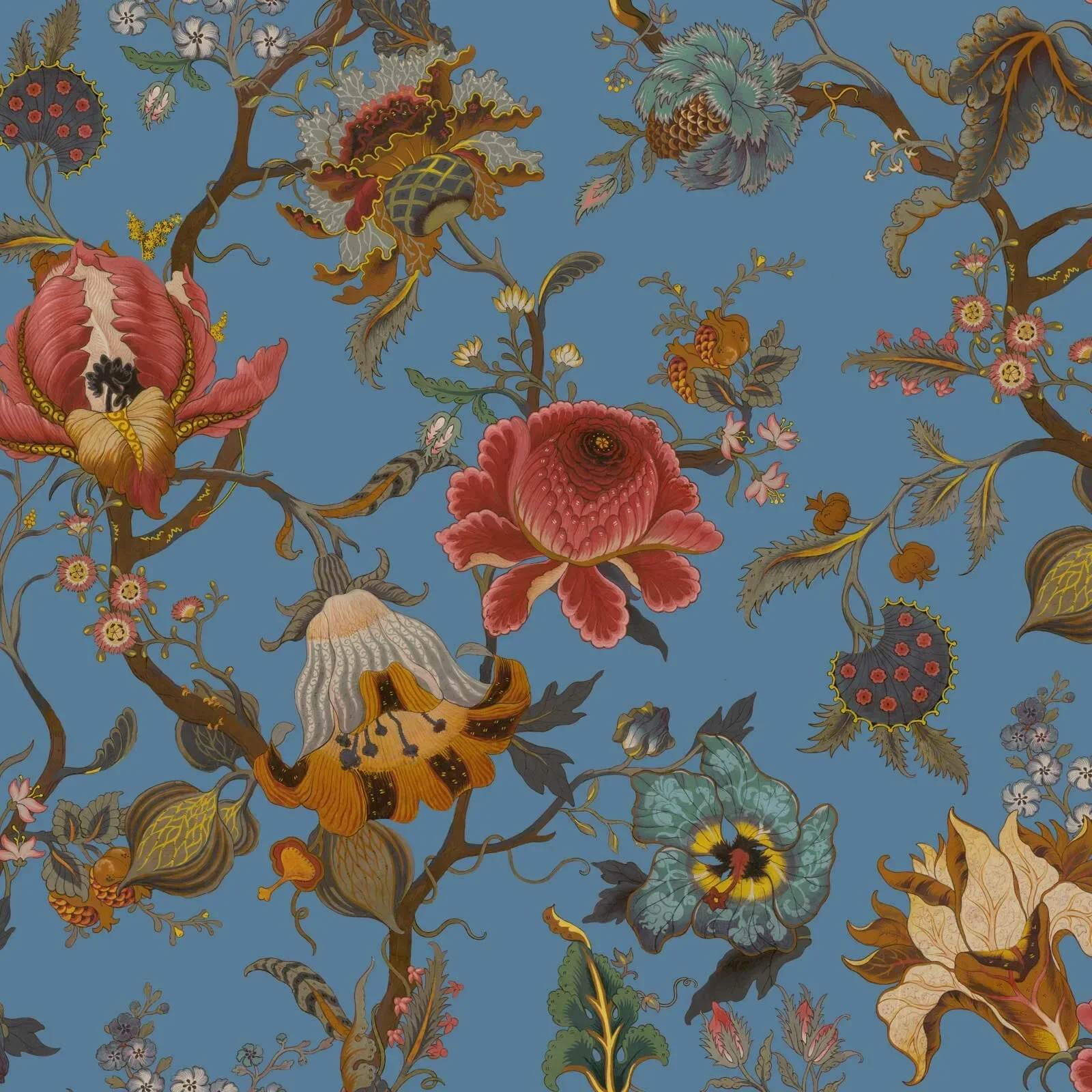 House of Hackney Artemis wallpaper in Azure – SKU 1-WA-ART-DI-AZU-XXX