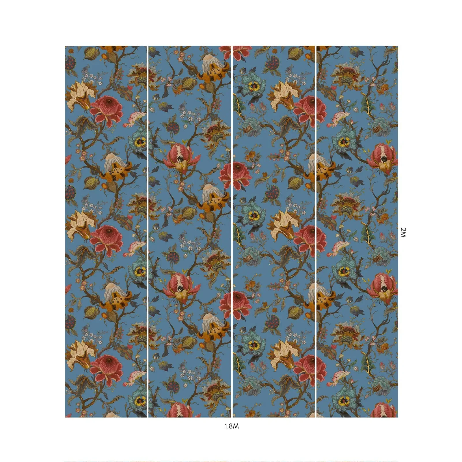 House of Hackney Artemis Wallpaper – Azure | Wallpaper Twins House of Hackney Artemis wallpaper in Azure – SKU 1-WA-ART-DI-AZU-XXX