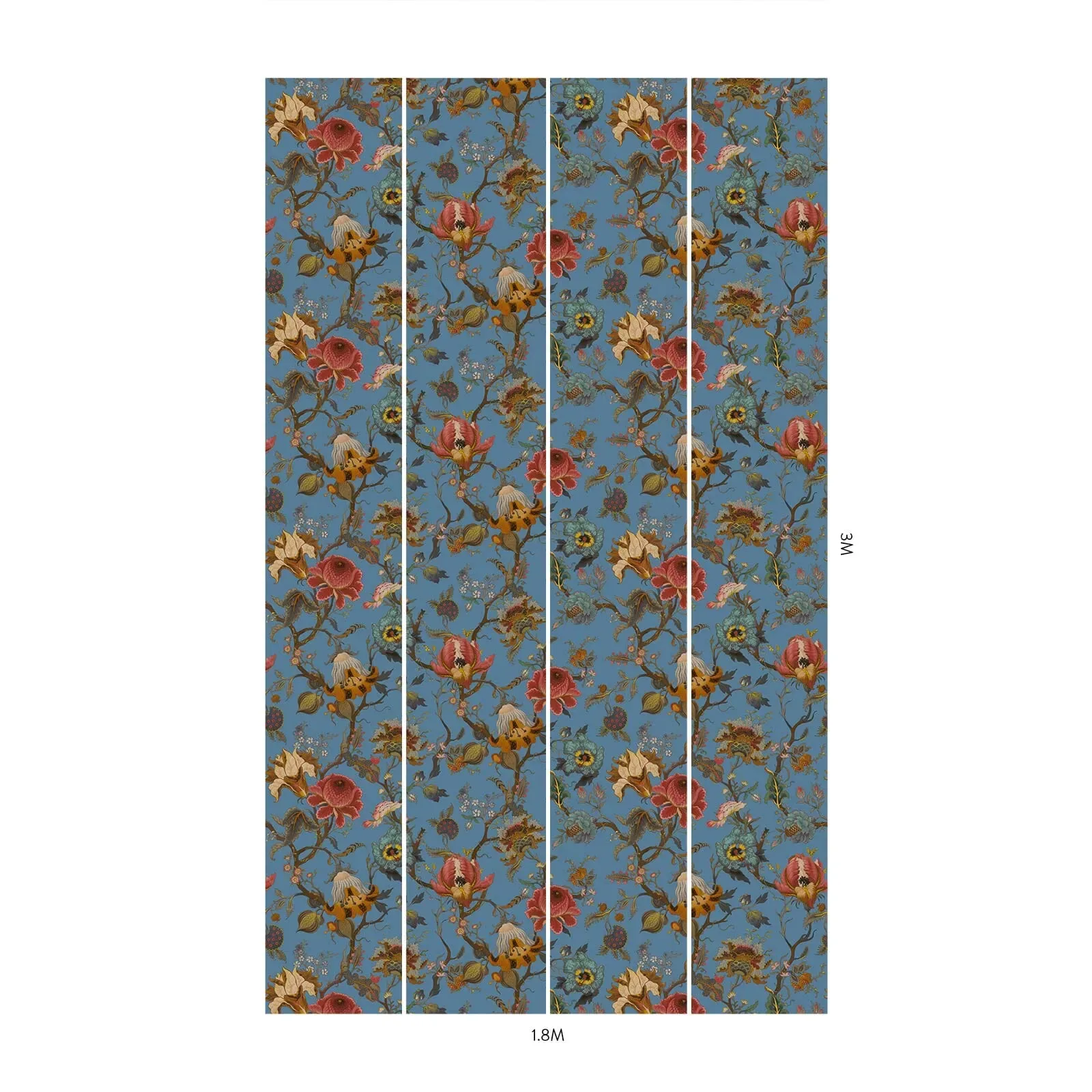 House of Hackney Artemis Wallpaper – Azure | Wallpaper Twins House of Hackney Artemis wallpaper in Azure – SKU 1-WA-ART-DI-AZU-XXX