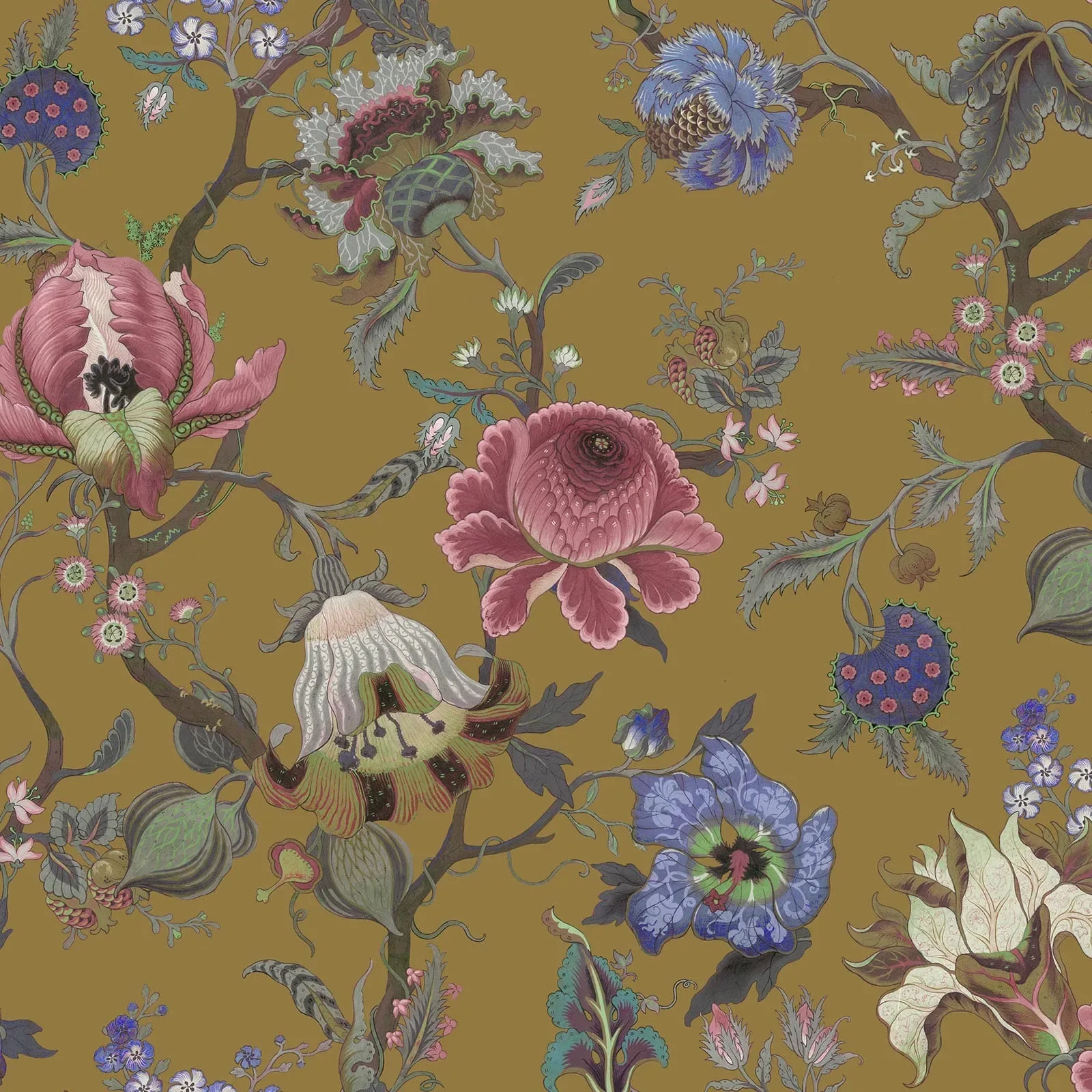 House of Hackney Artemis wallpaper in BRONZE – SKU 1-WA-ART-DI-BRZ-XXX