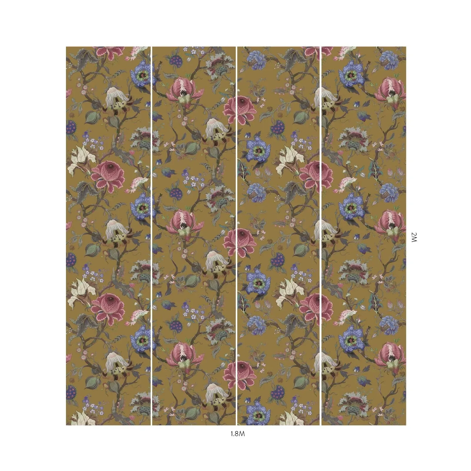 House of Hackney Artemis Wallpaper – BRONZE | Wallpaper Twins House of Hackney Artemis wallpaper in BRONZE – SKU 1-WA-ART-DI-BRZ-XXX