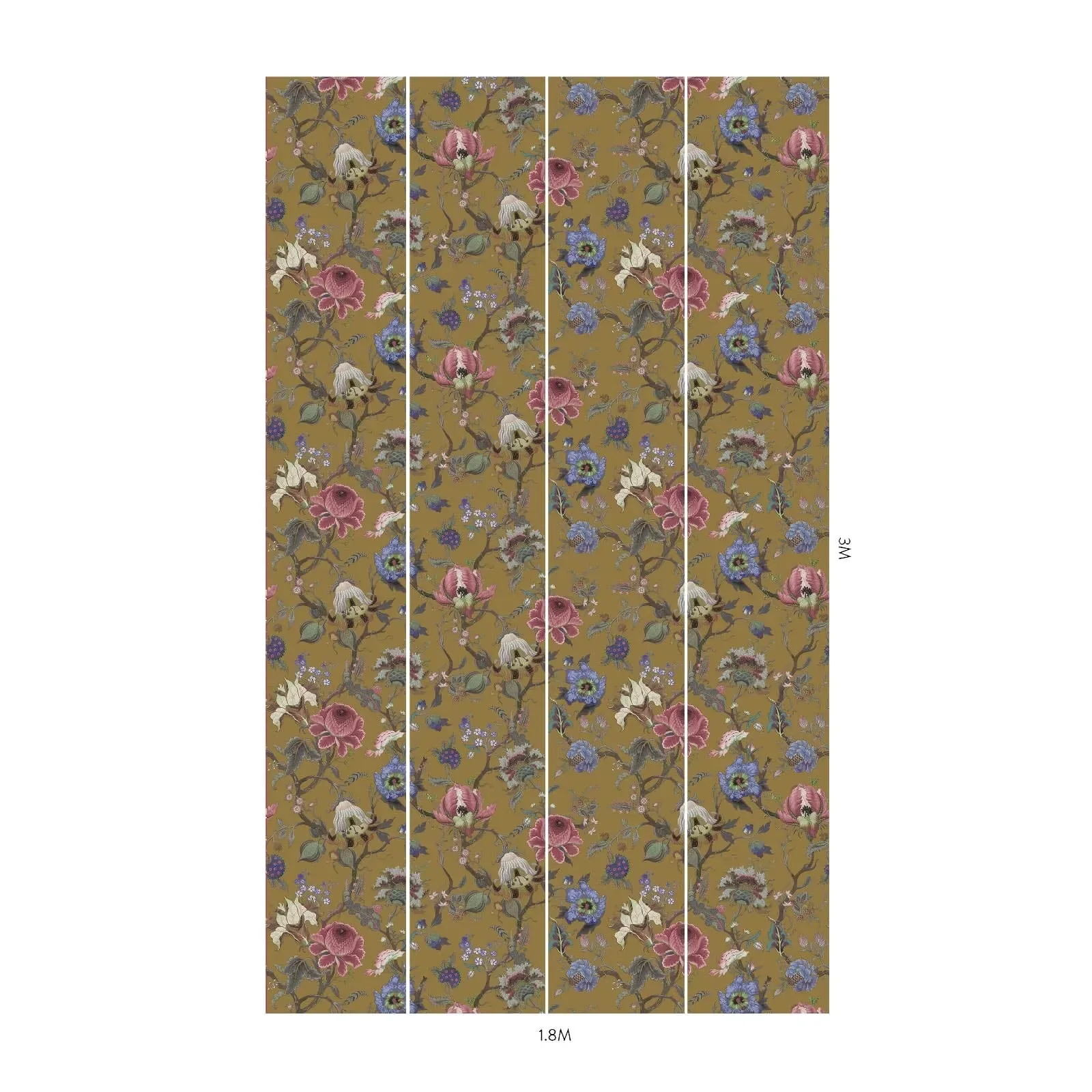 House of Hackney Artemis Wallpaper – BRONZE | Wallpaper Twins House of Hackney Artemis wallpaper in BRONZE – SKU 1-WA-ART-DI-BRZ-XXX