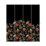 House of Hackney Artemis wallpaper in Black – SKU 1-WA-ART-DI-BLK-PBL