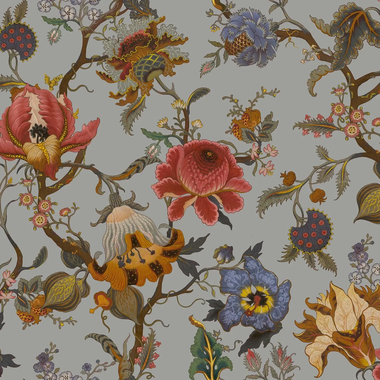 House of Hackney Artemis wallpaper in Dove Grey – SKU 1-WA-ART-DI-GRY-XXX