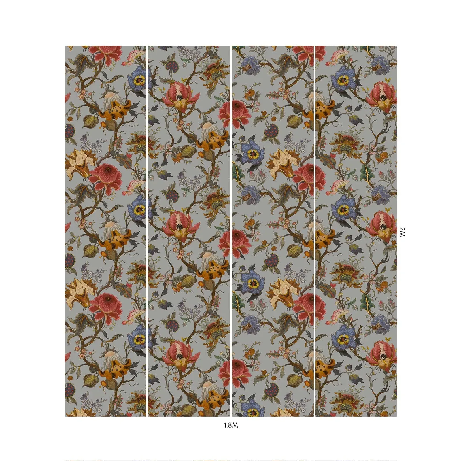 House of Hackney Artemis Wallpaper – Dove Grey | Wallpaper Twins House of Hackney Artemis wallpaper in Dove Grey – SKU 1-WA-ART-DI-GRY-XXX