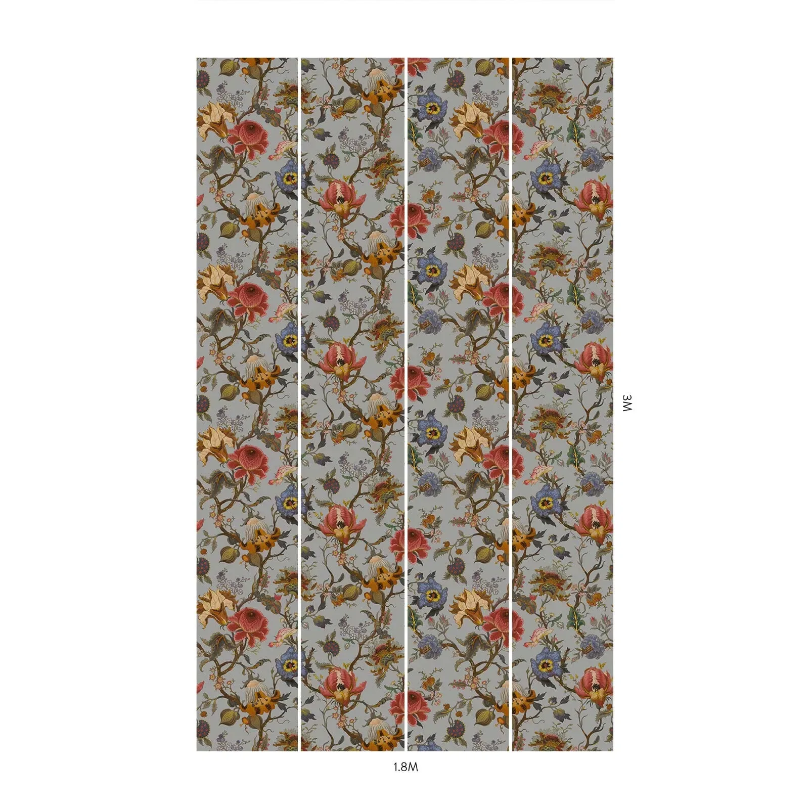 House of Hackney Artemis Wallpaper – Dove Grey | Wallpaper Twins House of Hackney Artemis wallpaper in Dove Grey – SKU 1-WA-ART-DI-GRY-XXX
