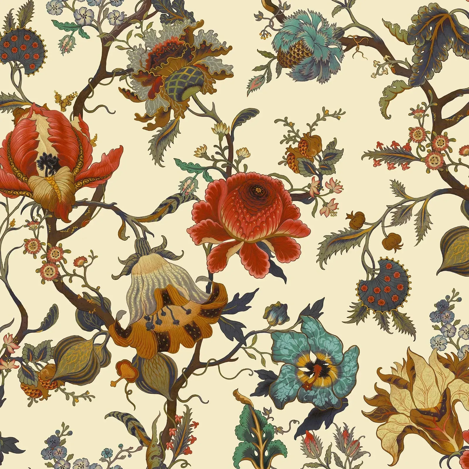 House of Hackney Artemis wallpaper in Ecru – SKU 1-WA-ART-DI-ECR-XXX