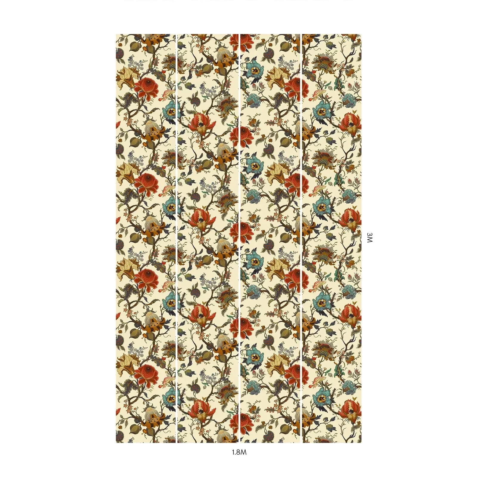 House of Hackney Artemis Wallpaper – Ecru | Wallpaper Twins House of Hackney Artemis wallpaper in Ecru – SKU 1-WA-ART-DI-ECR-XXX
