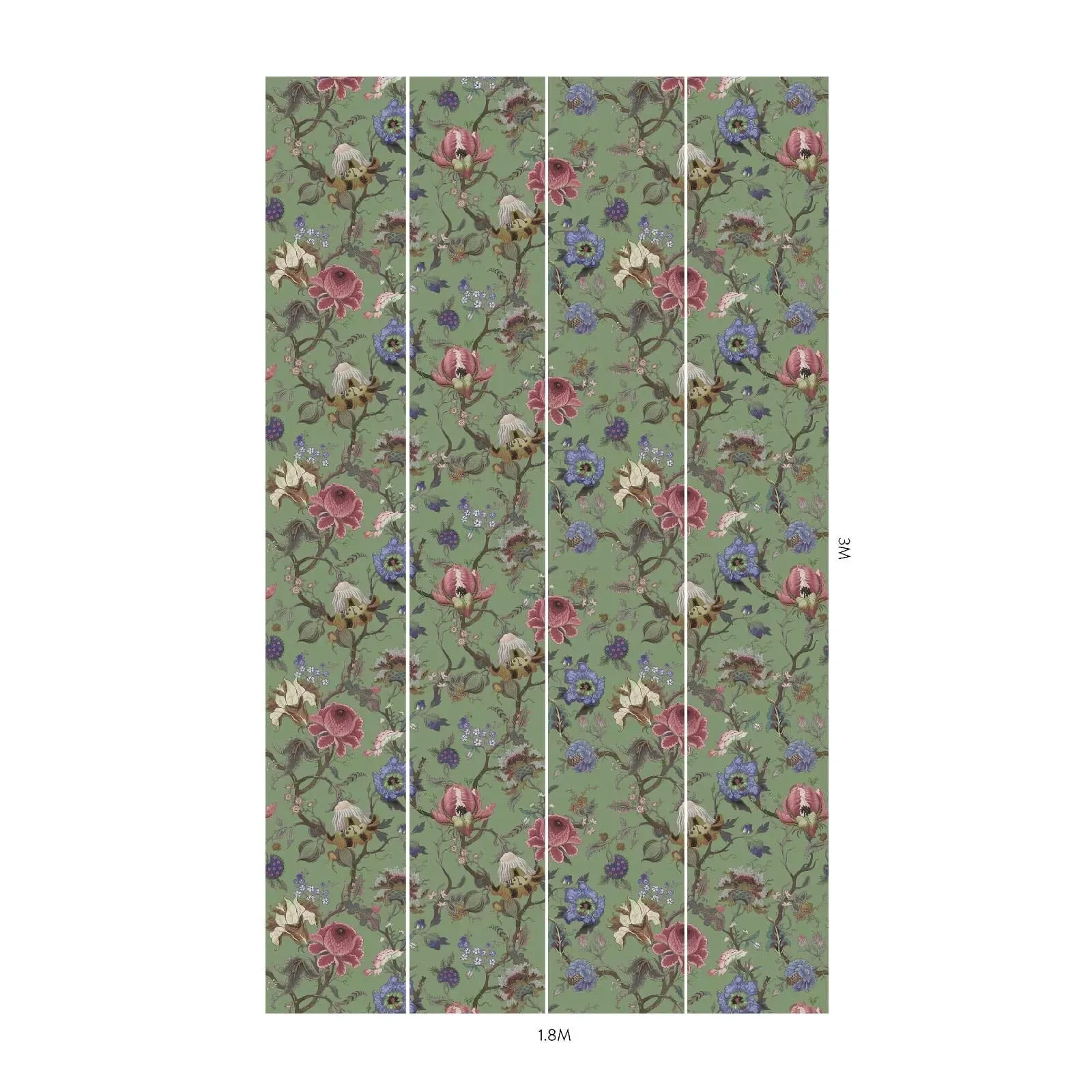 House of Hackney Artemis Wallpaper – Jadeite | Wallpaper Twins House of Hackney Artemis wallpaper in Jadeite – SKU 1-WA-ART-DI-JAD-XXX