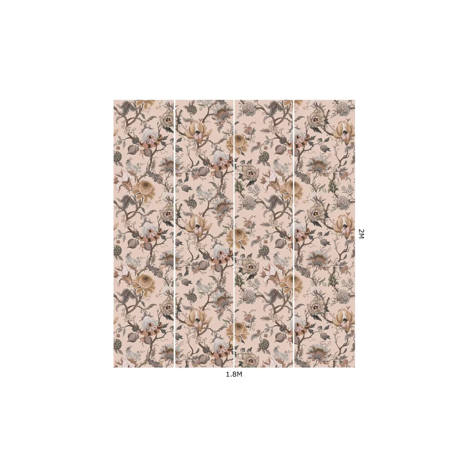 House of Hackney Artemis Wallpaper – Plaster | Wallpaper Twins House of Hackney Artemis wallpaper in Plaster – SKU 1-WA-ART-DI-PLS-XXX