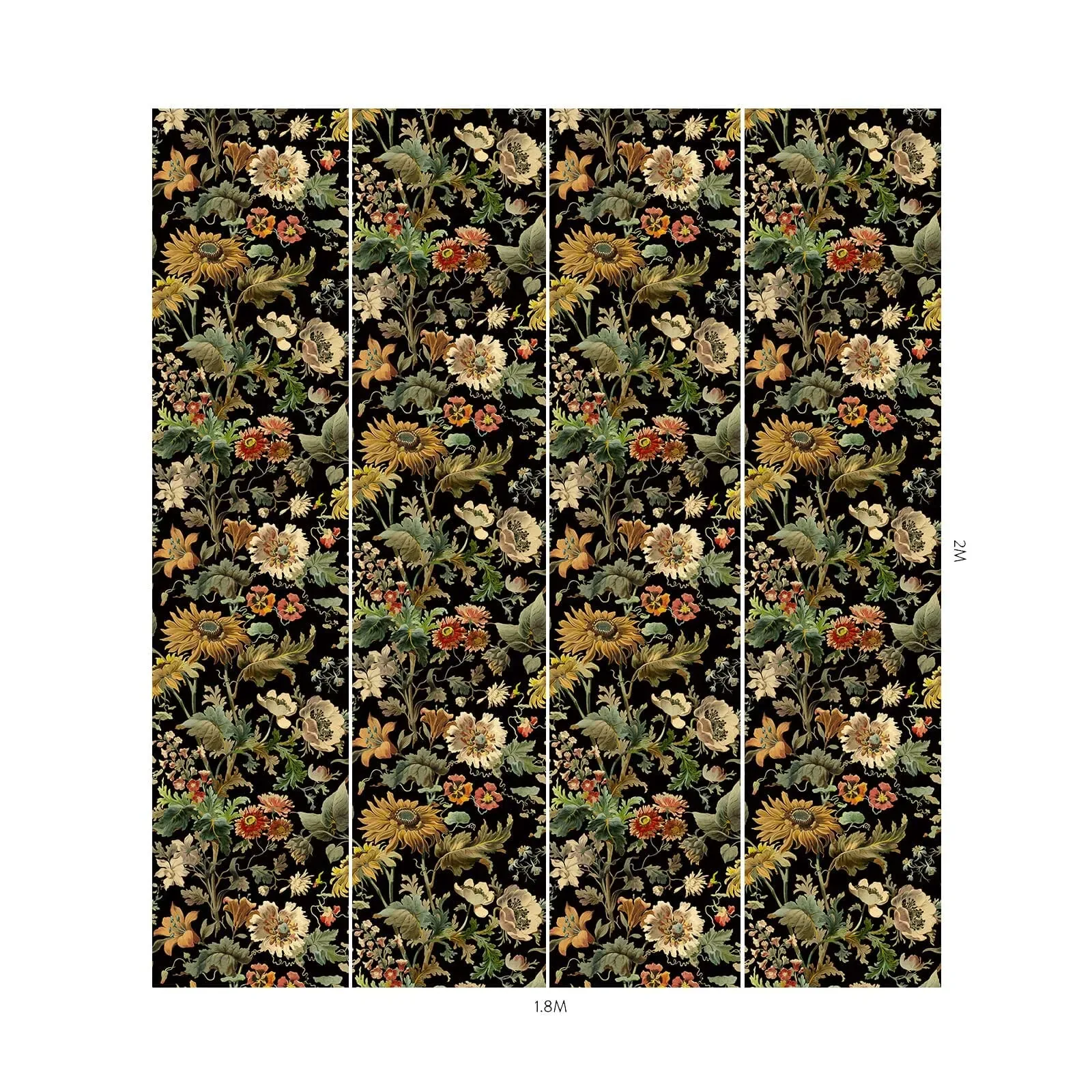 House of Hackney Avalon Wallpaper – Noir | Wallpaper Twins House of Hackney Avalon wallpaper in Noir – SKU 1-WA-AVA-DI-NOI-XXX
