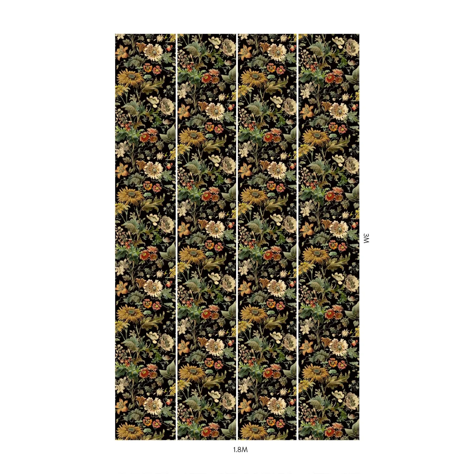 House of Hackney Avalon Wallpaper – Noir | Wallpaper Twins House of Hackney Avalon wallpaper in Noir – SKU 1-WA-AVA-DI-NOI-XXX
