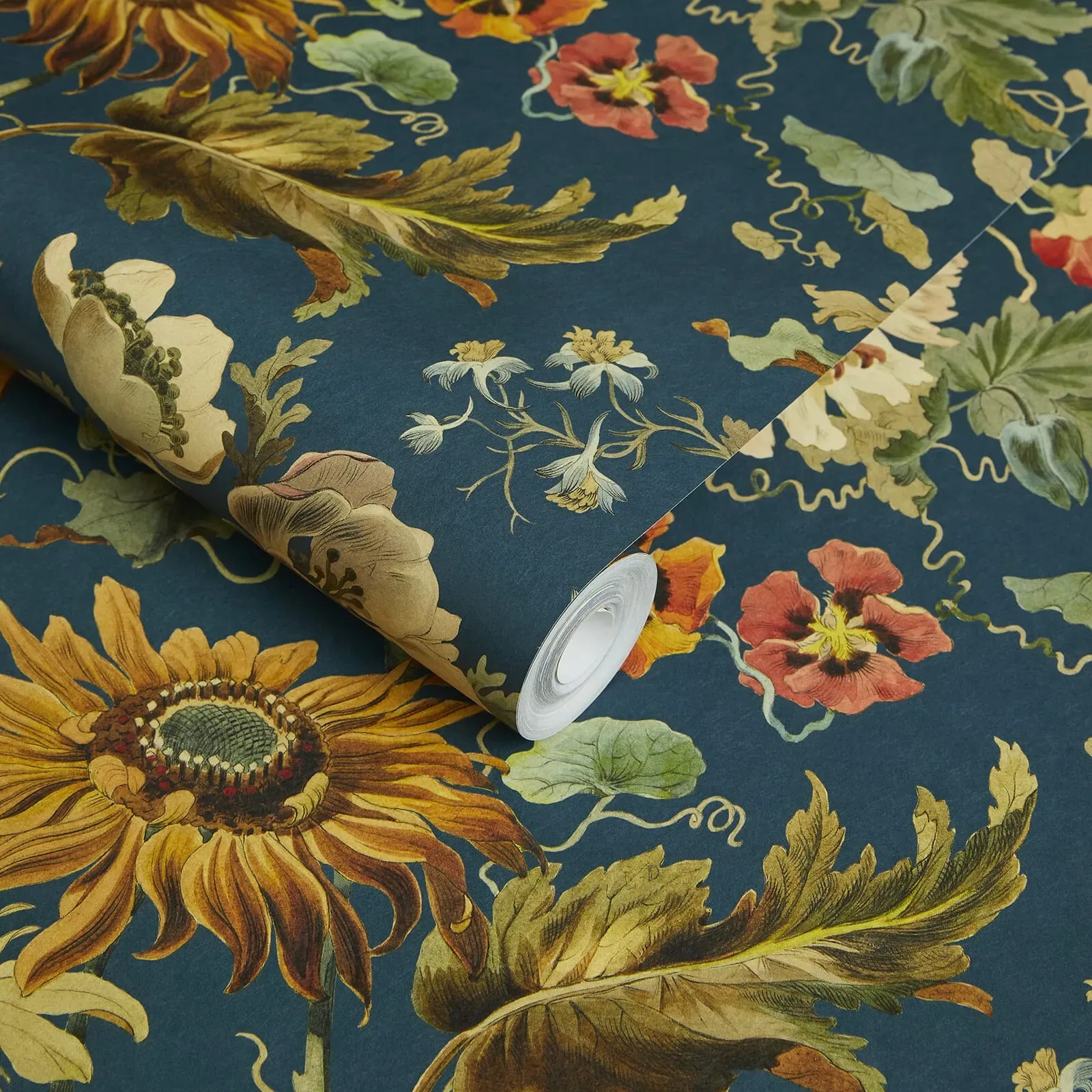 House of Hackney Avalon wallpaper in Petrol – SKU 1-WA-AVA-DI-PET-XXX