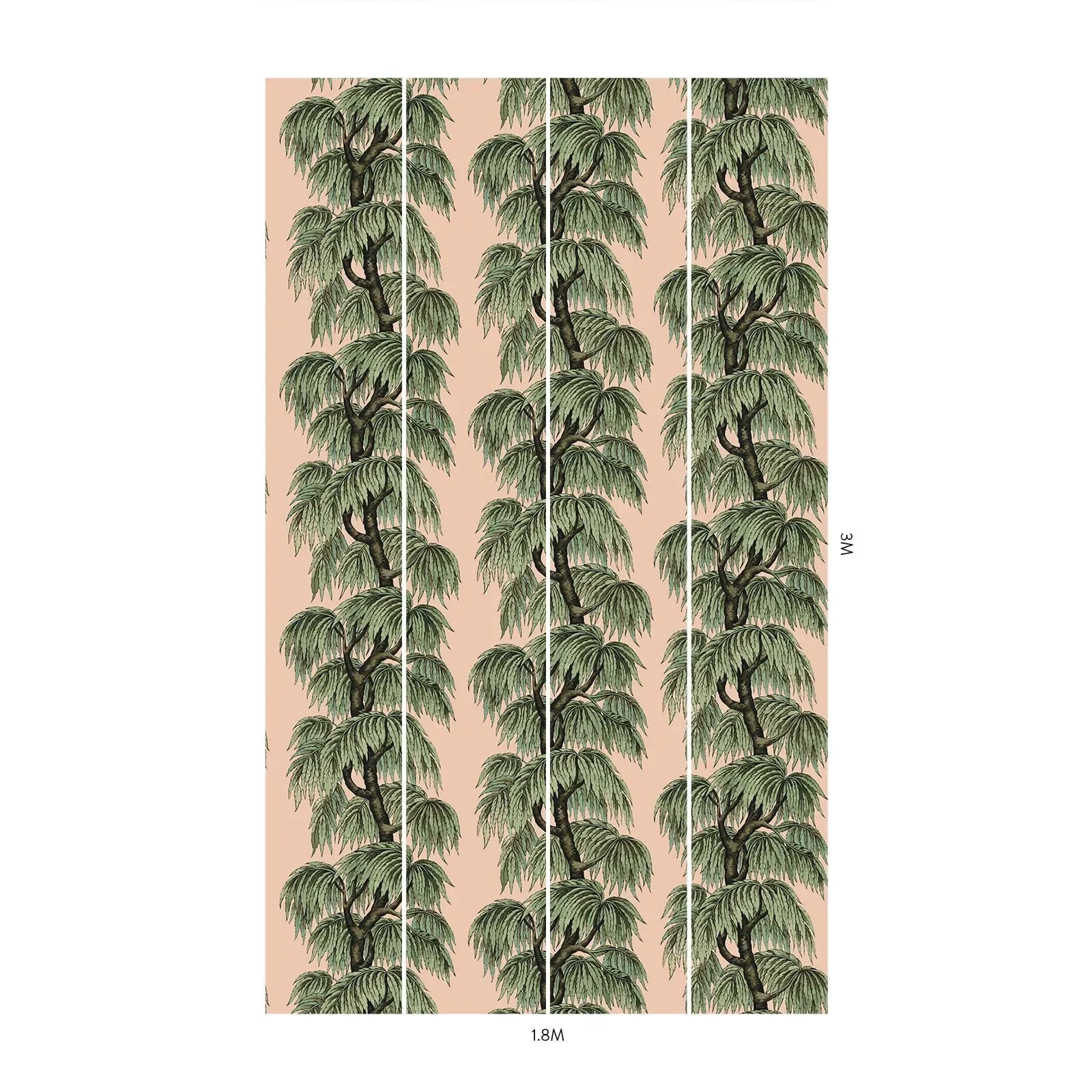 House of Hackney Babylon Wallpaper – Blush Willow | Wallpaper Twins House of Hackney Babylon wallpaper in Blush Willow – SKU 1-WA-BAB-DI-BLS-XXX