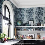 House of Hackney Babylon Wallpaper – Celestial Blue | Wallpaper Twins House of Hackney Babylon wallpaper in Celestial Blue – SKU 1-WA-BAB-DI-CEB-XXX