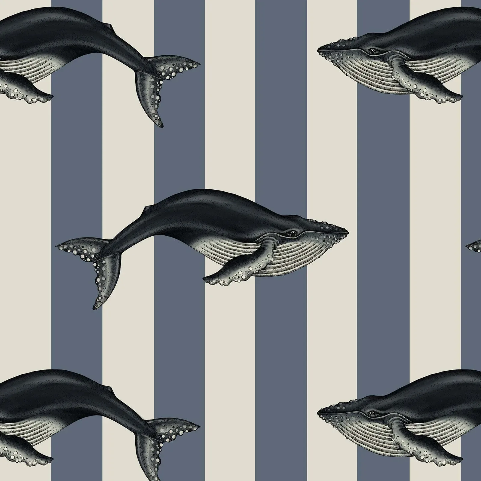House of Hackney Baleana wallpaper in Denim – SKU 1-WA-BAL-DI-DEN-XXX