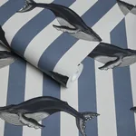 House of Hackney Baleana wallpaper in Denim – SKU 1-WA-BAL-DI-DEN-XXX