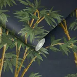 House of Hackney Bambusa Wallpaper – Midnight | Wallpaper Twins House of Hackney Bambusa wallpaper in Midnight – SKU 1-WA-BAM-DI-MID-XXX
