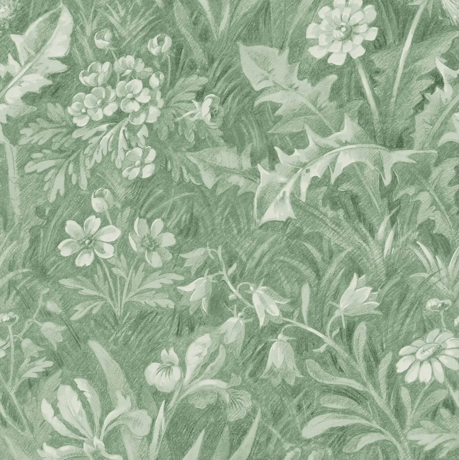 House of Hackney Beltane wallpaper in Grass – SKU 1-WA-BLT-DI-GRS-XXX