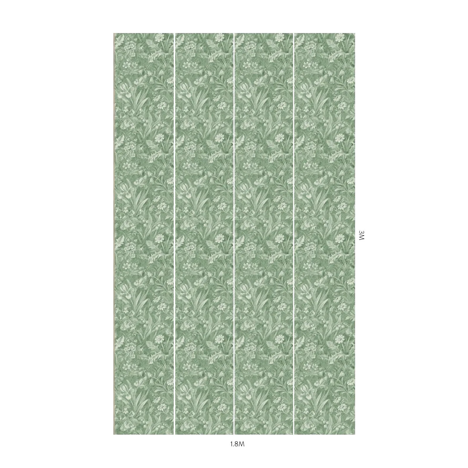 House of Hackney Beltane wallpaper in Grass – SKU 1-WA-BLT-DI-GRS-XXX