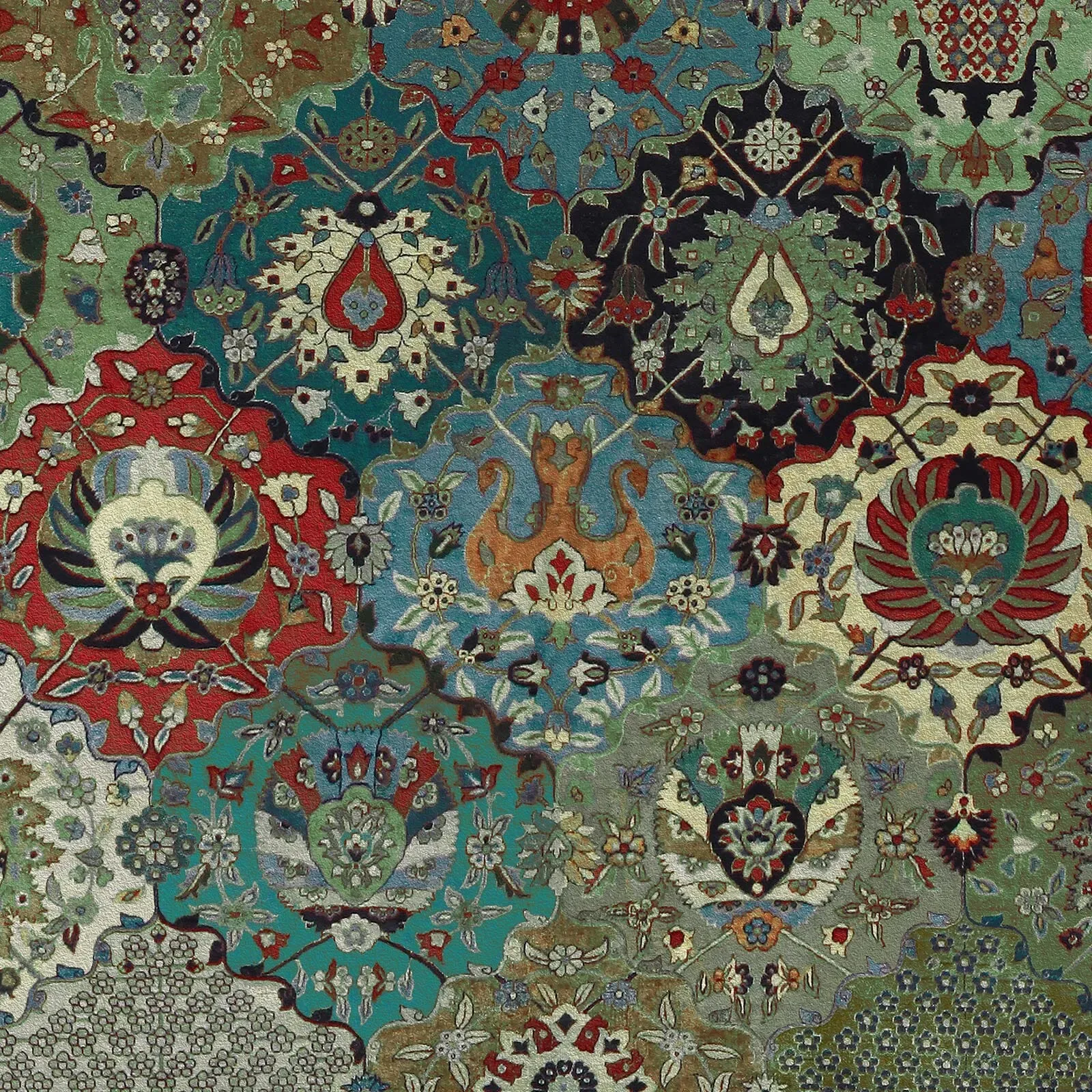 House of Hackney Caspar wallpaper in Forest – SKU 1-WA-CAP-DI-FOR-XXX