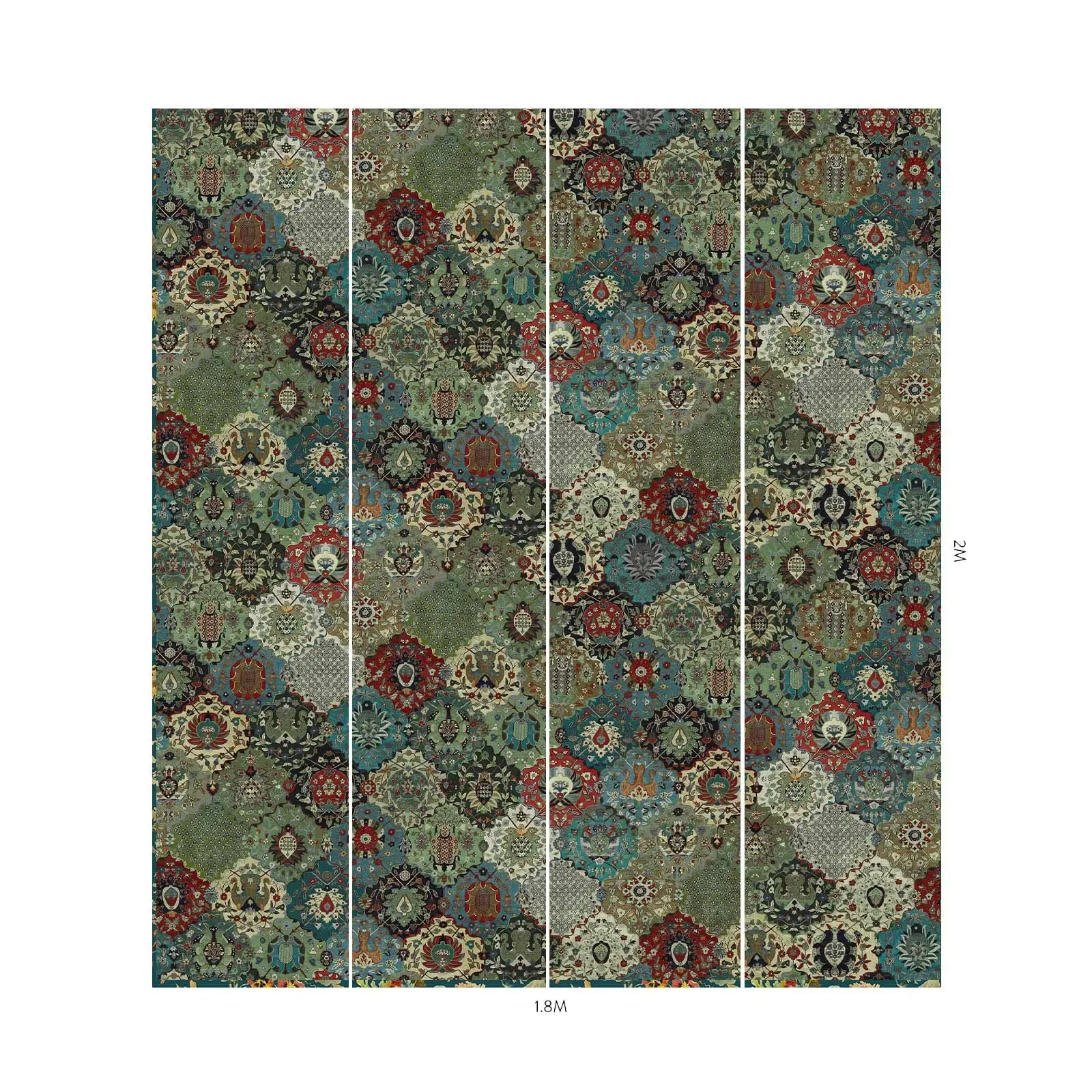 House of Hackney Caspar Wallpaper – Forest | Wallpaper Twins House of Hackney Caspar wallpaper in Forest – SKU 1-WA-CAP-DI-FOR-XXX