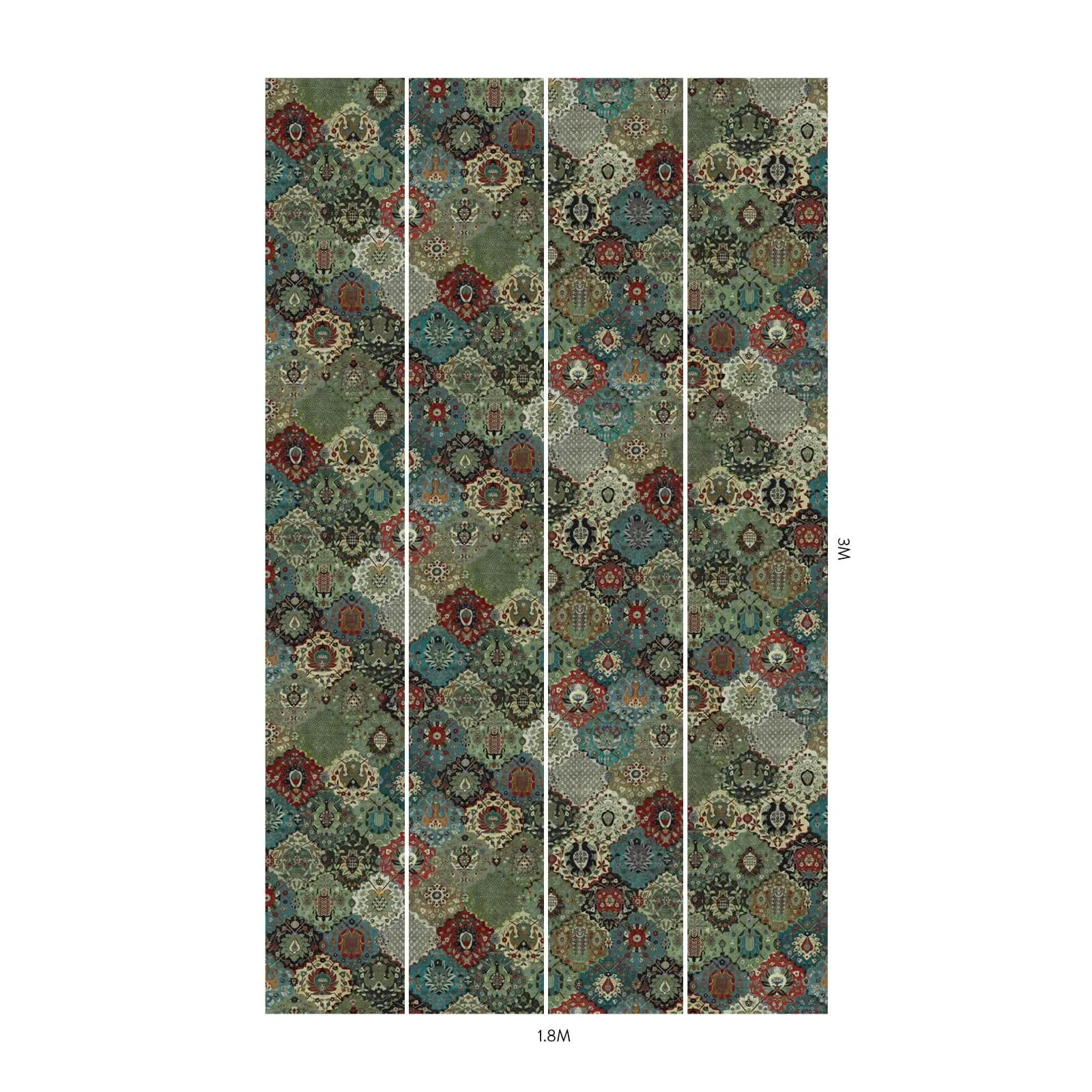 House of Hackney Caspar Wallpaper – Forest | Wallpaper Twins House of Hackney Caspar wallpaper in Forest – SKU 1-WA-CAP-DI-FOR-XXX
