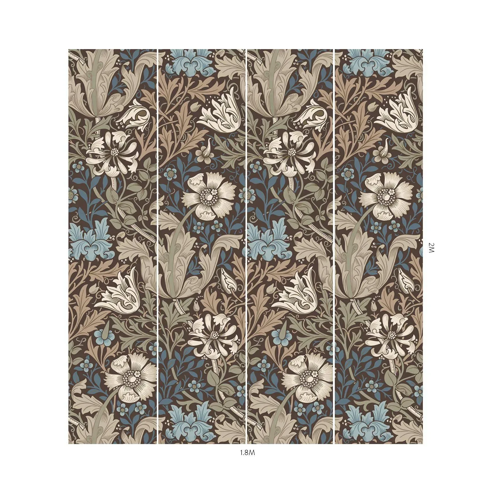 House of Hackney Compton Magna Wallpaper – Bark | Wallpaper Twins House of Hackney Compton Magna wallpaper in Bark – SKU 1-WA-CMM-DI-BAK-XXX