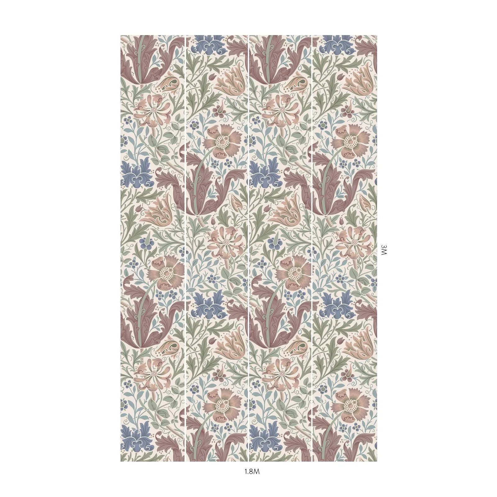 House of Hackney Compton Magna Wallpaper – Cirrus | Wallpaper Twins House of Hackney Compton Magna wallpaper in Cirrus – SKU 1-WA-CMM-DI-CIR-XXX