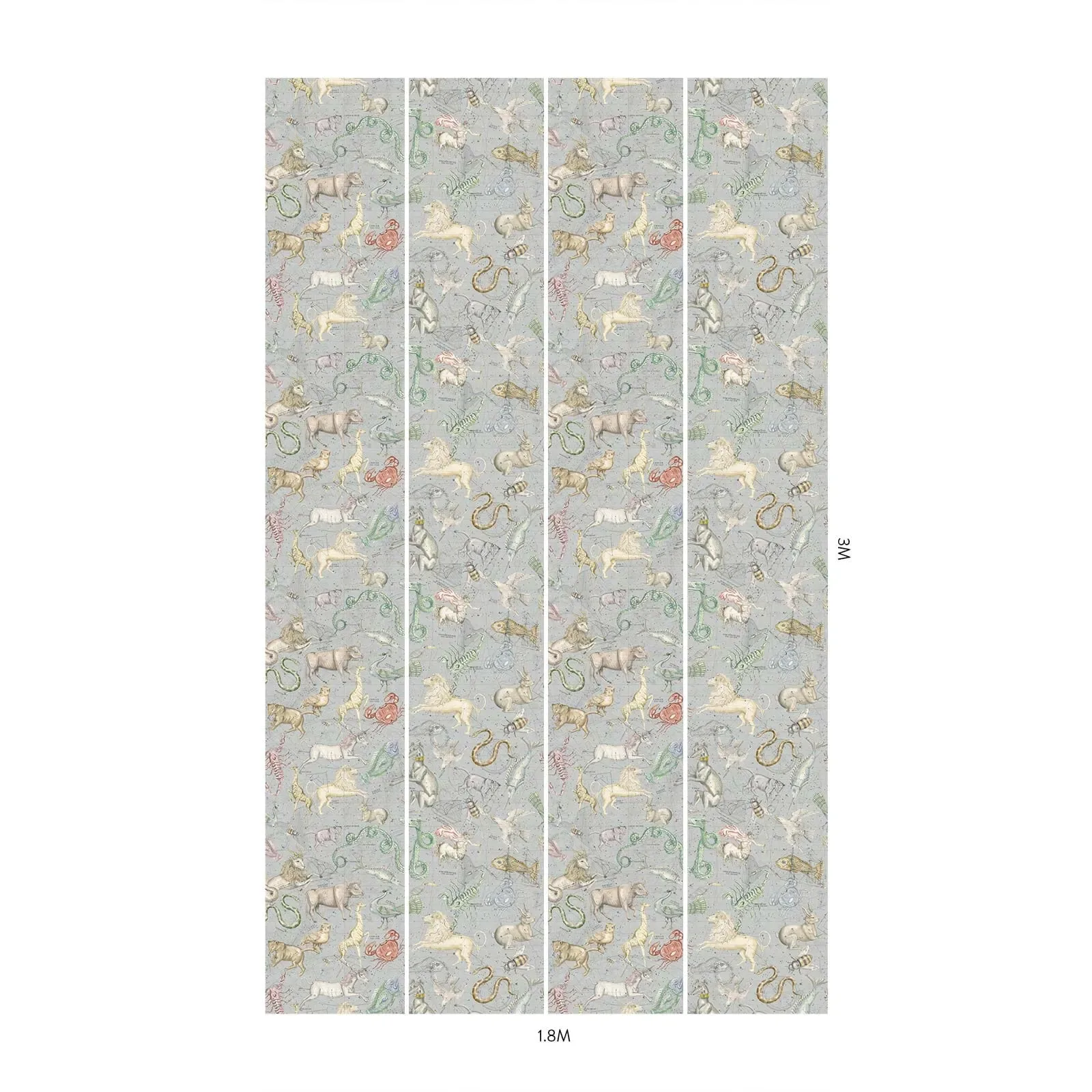 House of Hackney Cosmos wallpaper in Celestial Blue – SKU 1-WA-COS-DI-CEL-XXX