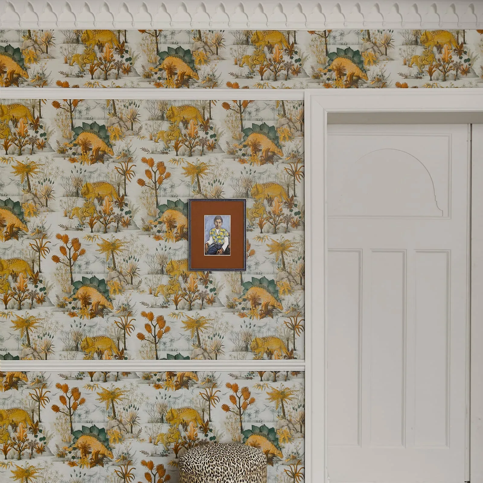 House of Hackney Dinosauria wallpaper in Dusk – SKU 1-WA-DIN-DI-DSK-XXX