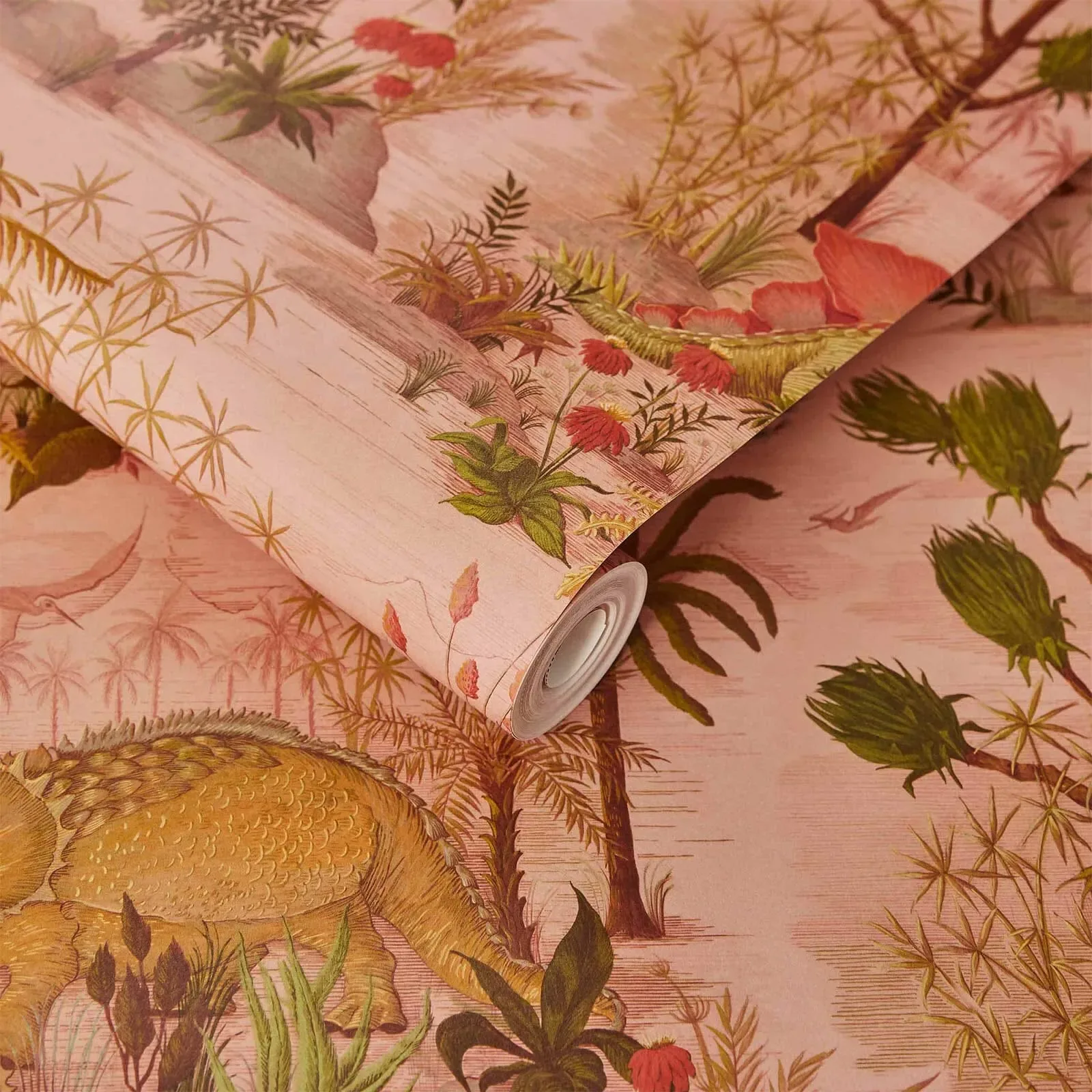 House of Hackney Dinosauria Wallpaper – Plaster | Wallpaper Twins House of Hackney Dinosauria wallpaper in Plaster – SKU 1-WA-DIN-DI-PLS-XXX