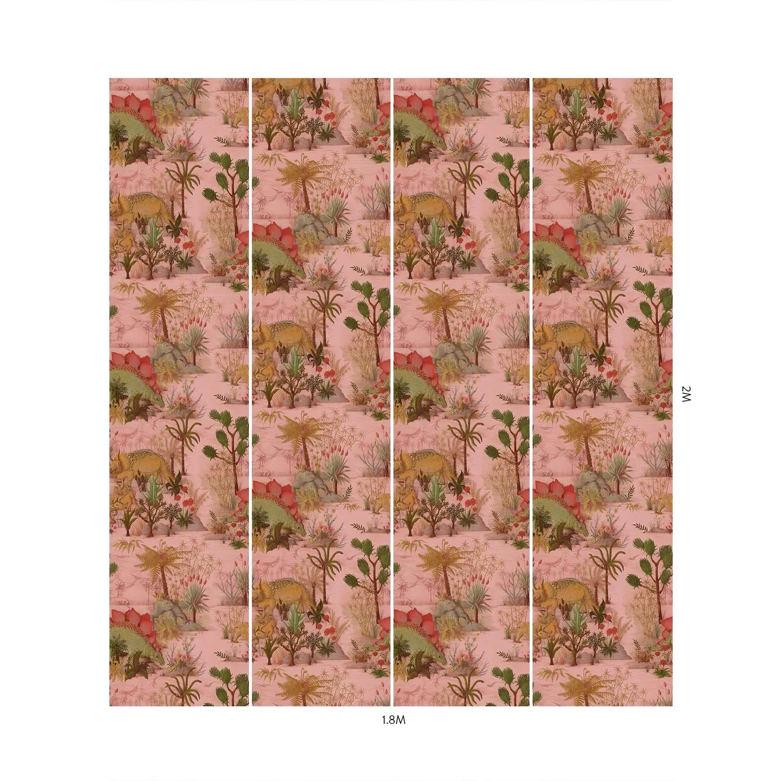 House of Hackney Dinosauria Wallpaper – Plaster | Wallpaper Twins House of Hackney Dinosauria wallpaper in Plaster – SKU 1-WA-DIN-DI-PLS-XXX