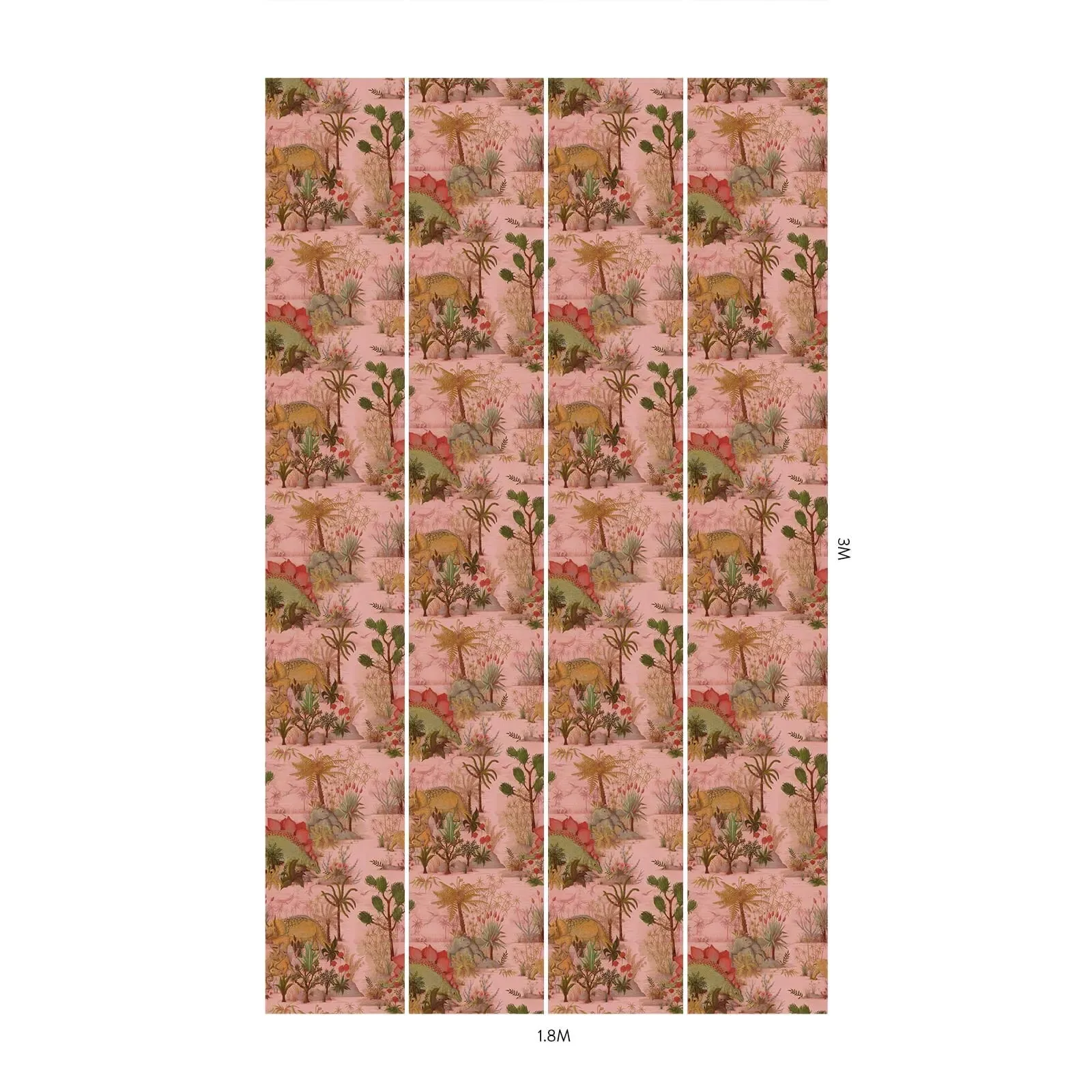 House of Hackney Dinosauria Wallpaper – Plaster | Wallpaper Twins House of Hackney Dinosauria wallpaper in Plaster – SKU 1-WA-DIN-DI-PLS-XXX