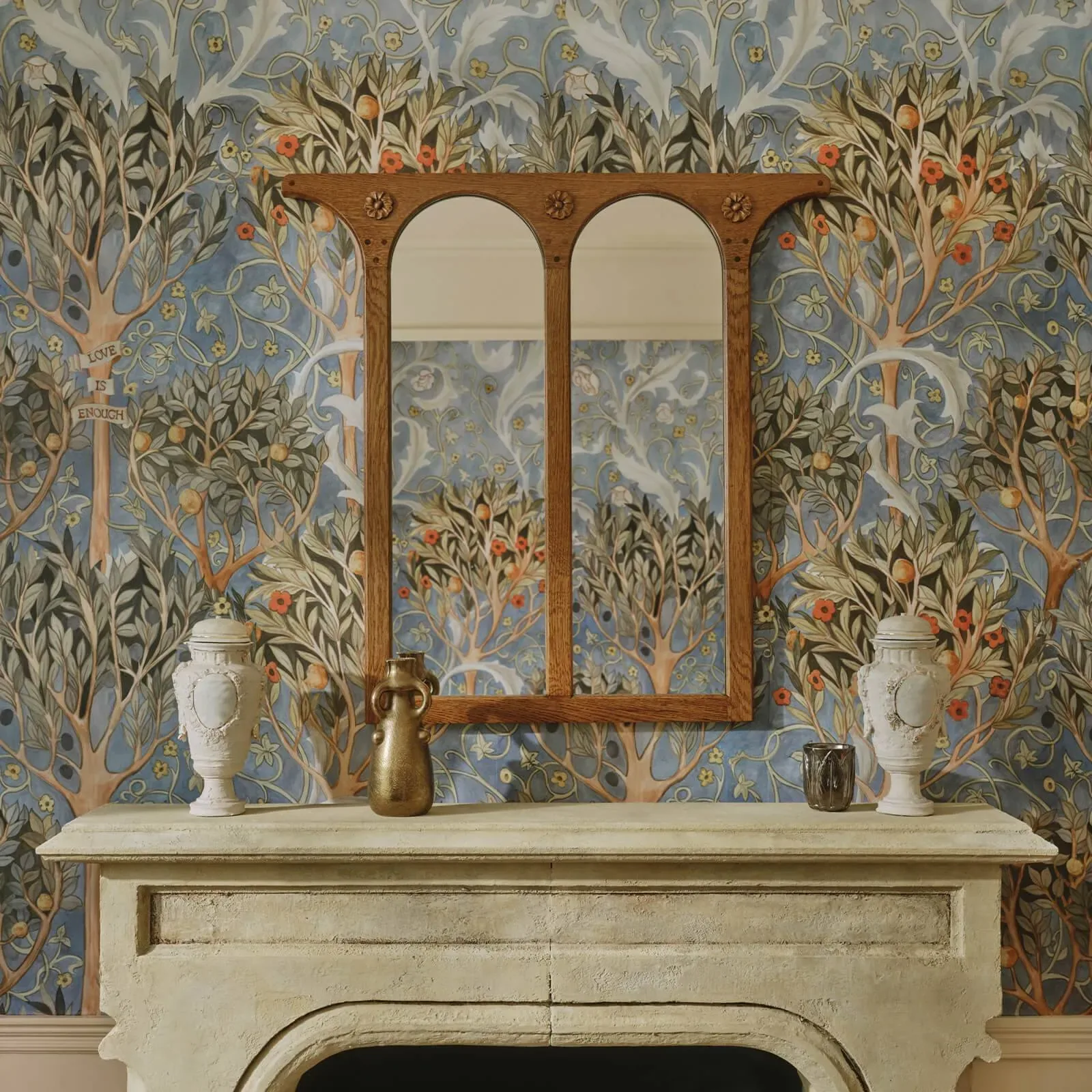 House of Hackney Earthly Paradise wallpaper in Celestial Blue – SKU 1-WA-EAP-DI-CEL-XXX